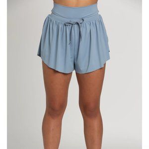 Gold Hinge Go-with-the-Flow Athletic Shorts